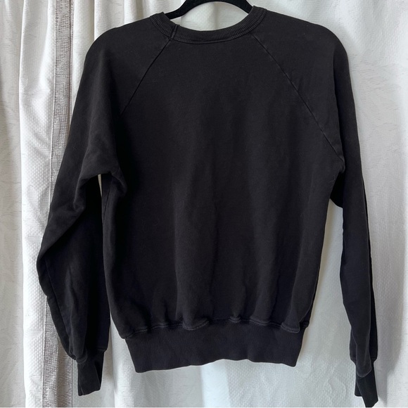 EUC Big Bud Press Embroidered Crewneck Sweatshirt in Black Size XXS - Picture 3 of 10